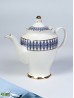 Blue Design Porcelain Tea Pot With Gift Box